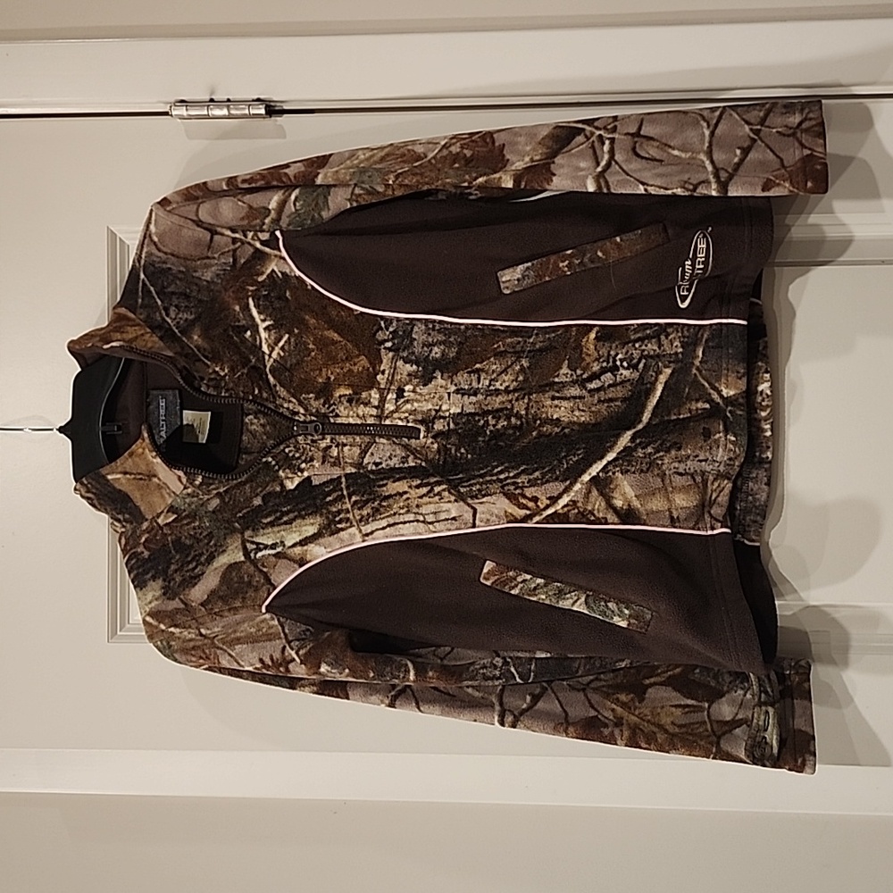 Realtree Fleece Half Zip Pullover